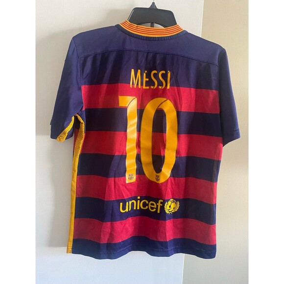 FC Barcelona Soccer/Futbol Jersey Lionel Messi #10 Adult Small - Picture 6 of 12